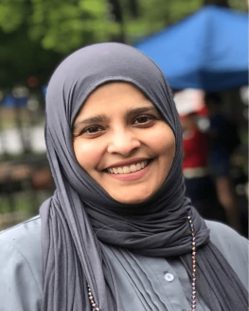 Photograph from the profile of Hena Zuberi