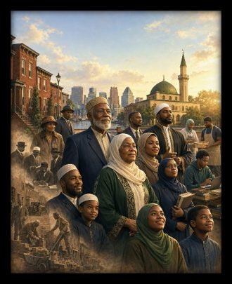 Photograph from “The Significance of Afro-American Muslims”