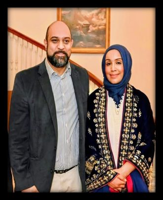Photograph from the profile of Zainab Chaudhry & Saleem Safdar