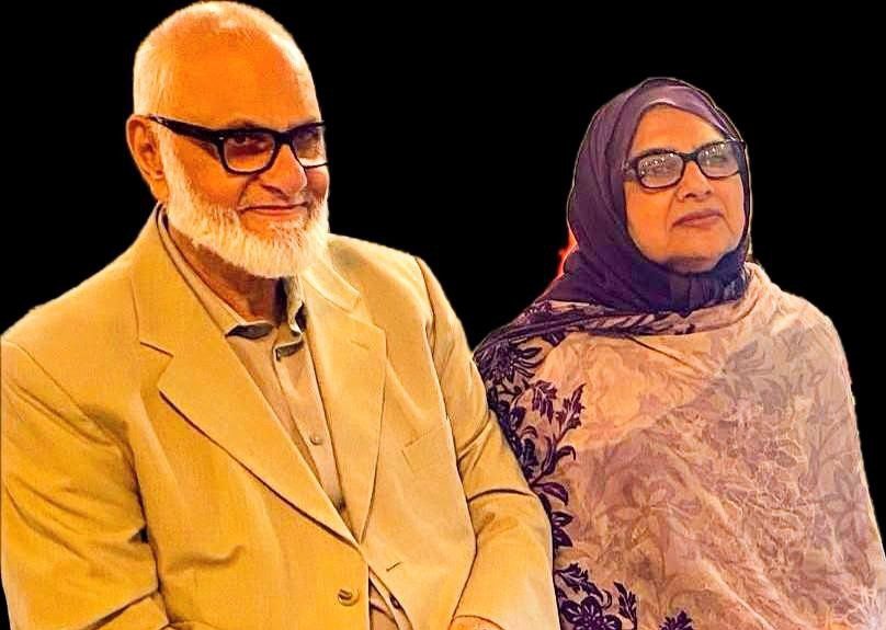 Photograph from the profile of Shabbir and Masooda Alavi